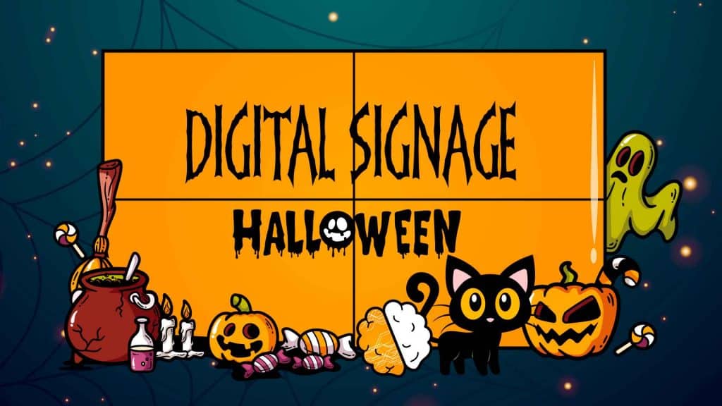 Campaña Halloween Digital Signage